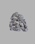 Scrunchies premium silver