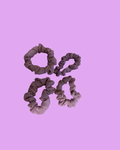 Scrunchies purple