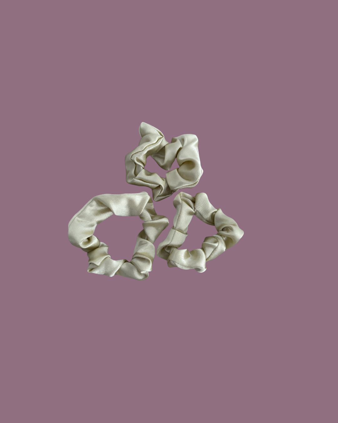 Scrunchies Light Yellow