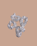Scrunchies premium white
